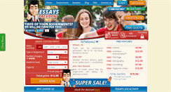 Desktop Screenshot of essayspresident.com